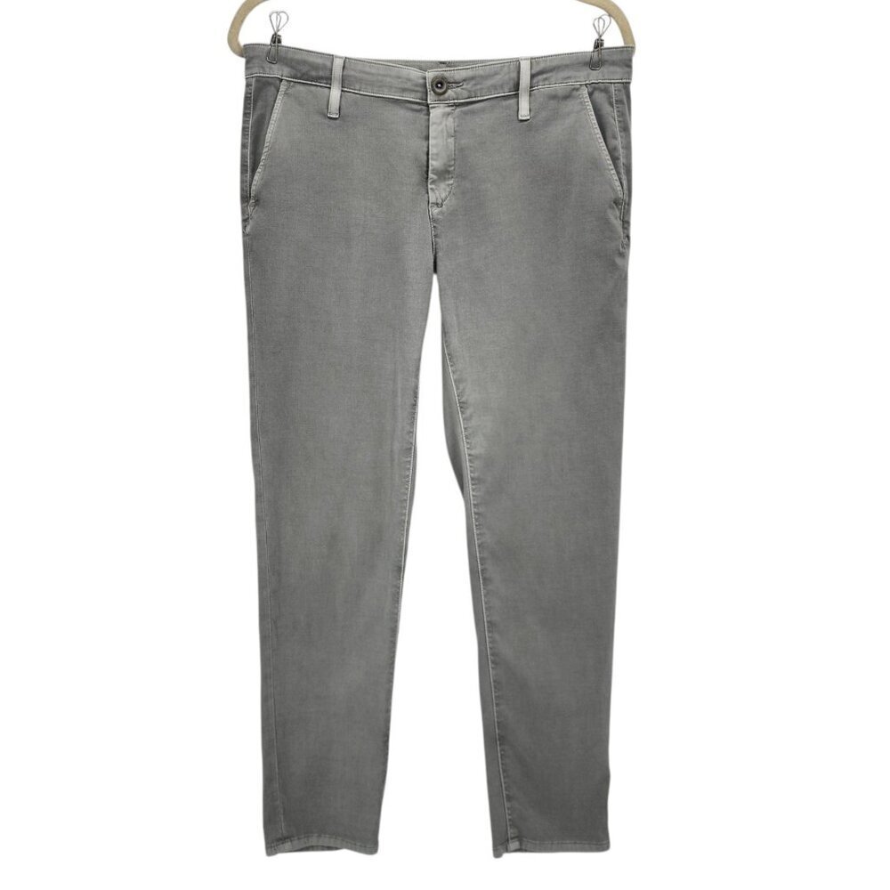 AG Adriano Goldschmied Womens 27 Pants The Tristan Tailored Trouser Gray Slim